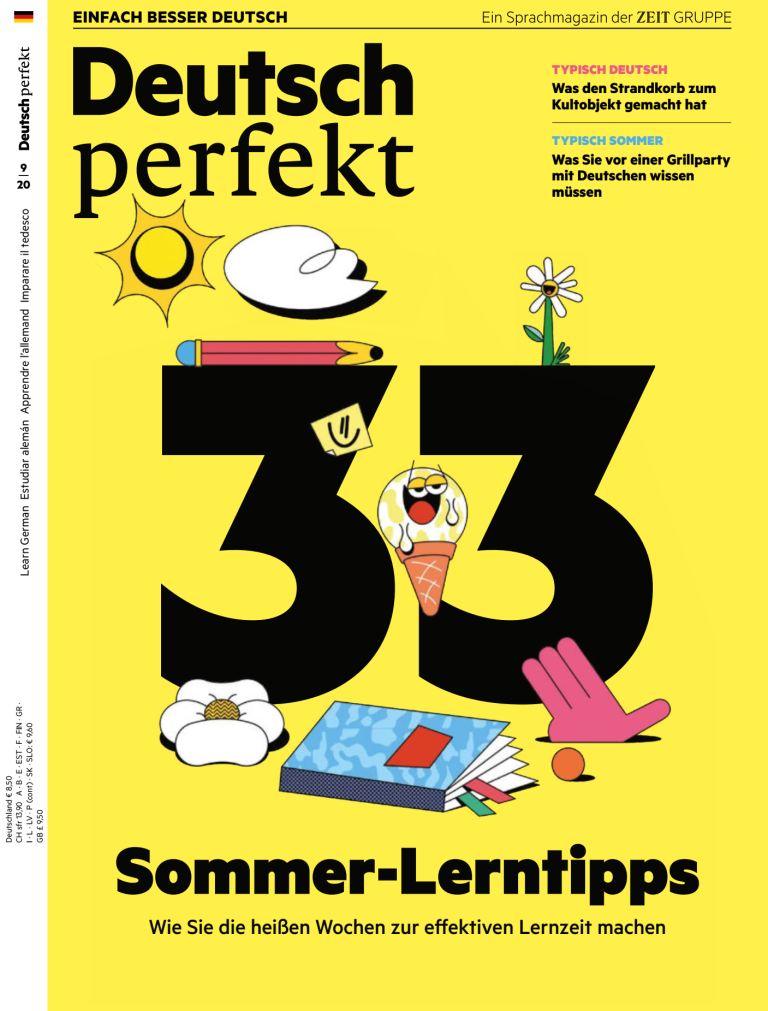 Deutsch Perfekt 33 Sommer Lerntipps