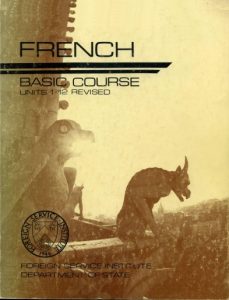 French Basic Course author Monique Cossard and Robert Salazar