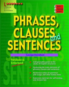 English Language Toolbox - Phrases, Clauses & Sentences