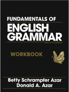 Fundamentals of English Grammar Workbook - Second Edition